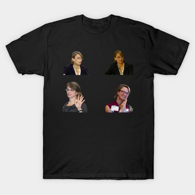 Judge Nina Pillard Sticker Pack T-Shirt by GrellenDraws